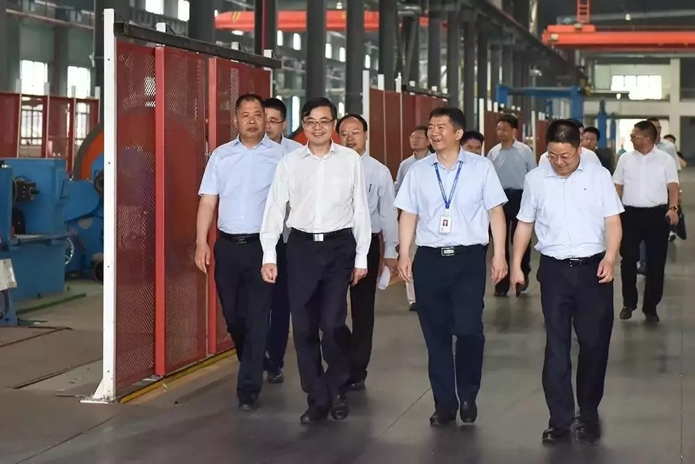 金山区委书记赵卫星调研Z6·尊龙凯时「中国」官方网站电缆
